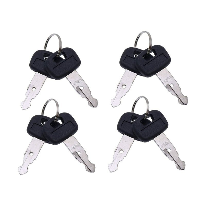 8X Ignition Key 459A for Kubota U15 U17 U25S U35 L39 L45 L47 L48 SVL75 SVL90