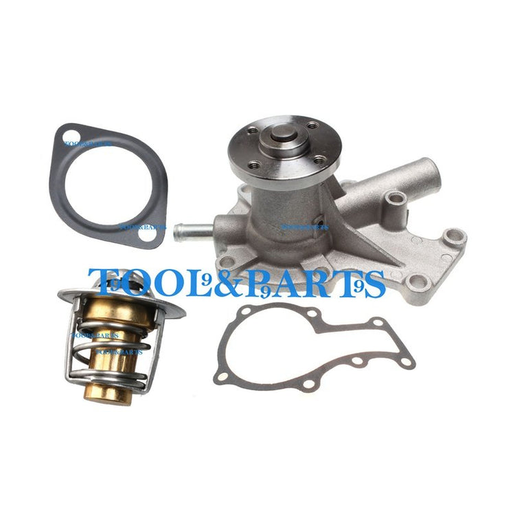 Water Pump with Thermostat & Gasket for Kubota G1700 G1800 G1800-S ZD18 ZD18F