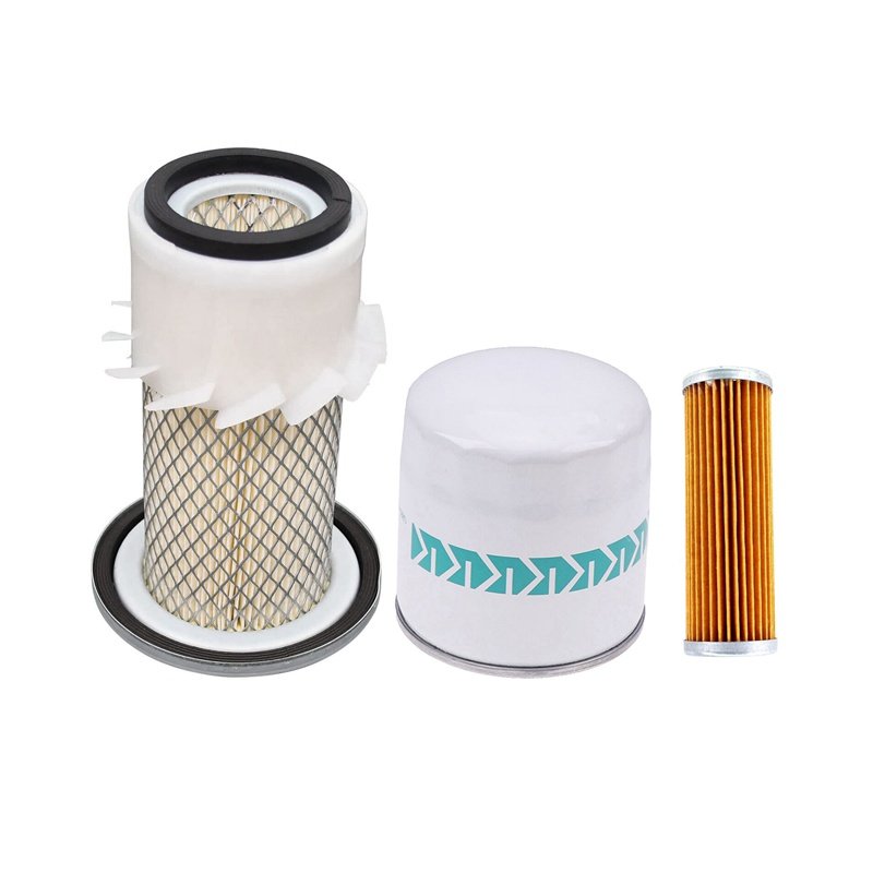 New Air/Fuel/Oil Filter Kit for Kubota B1550D B1550E B1750D B1750E