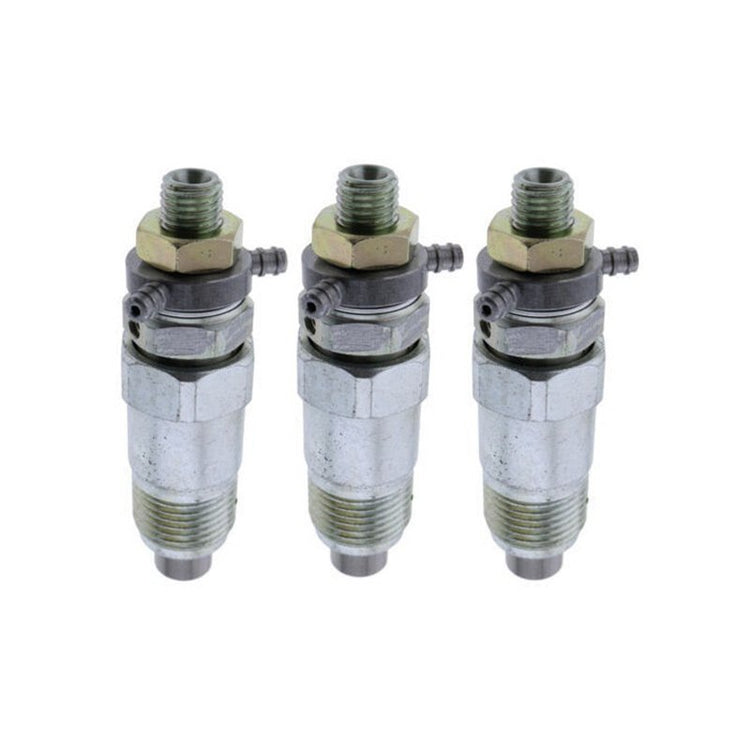 3X 15271-53020 Fuel Injector for Kubota B5200 B6100 B7100 B8200 D950 D1402 V1702