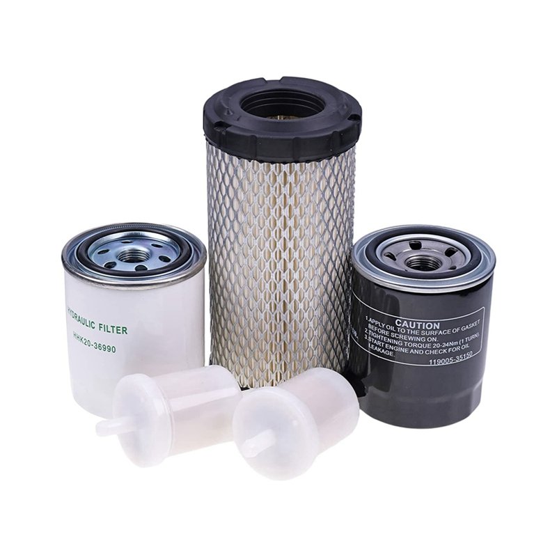 New Filter Maintenance Kit for Kubota BX BX23S BX1880 Oil Fuel Air Hydraulic