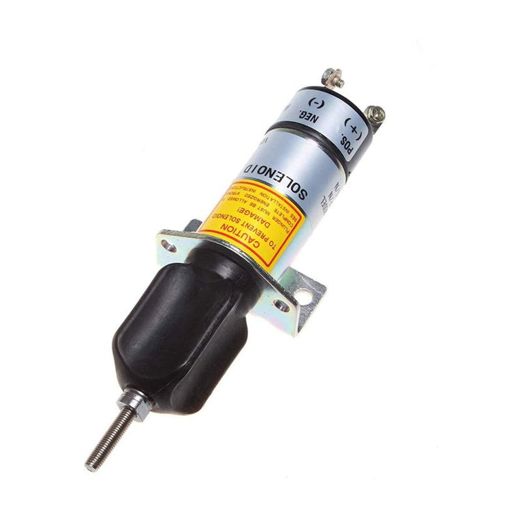 Stop Solenoid 1504-12C2U1B1S1 for Kubota DF-750 Choke Solenoid With 2 Terminals