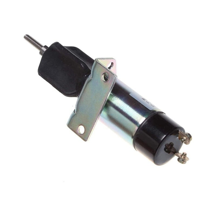 Stop Solenoid 1504-12C2U1B1S1 for Kubota DF-750 Choke Solenoid With 2 Terminals