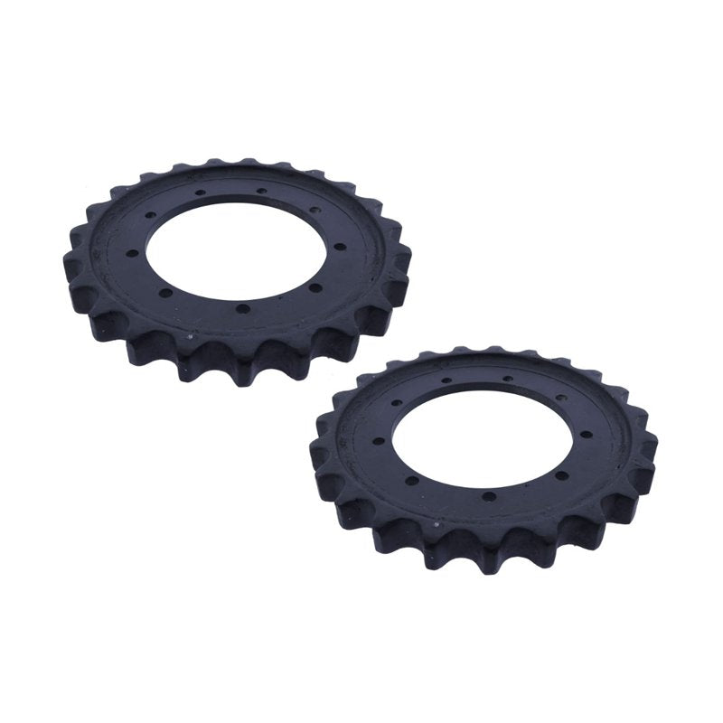 2X Sprockets for Kubota KX121-2 KX121-3, # RD118-14433, 68658-14430