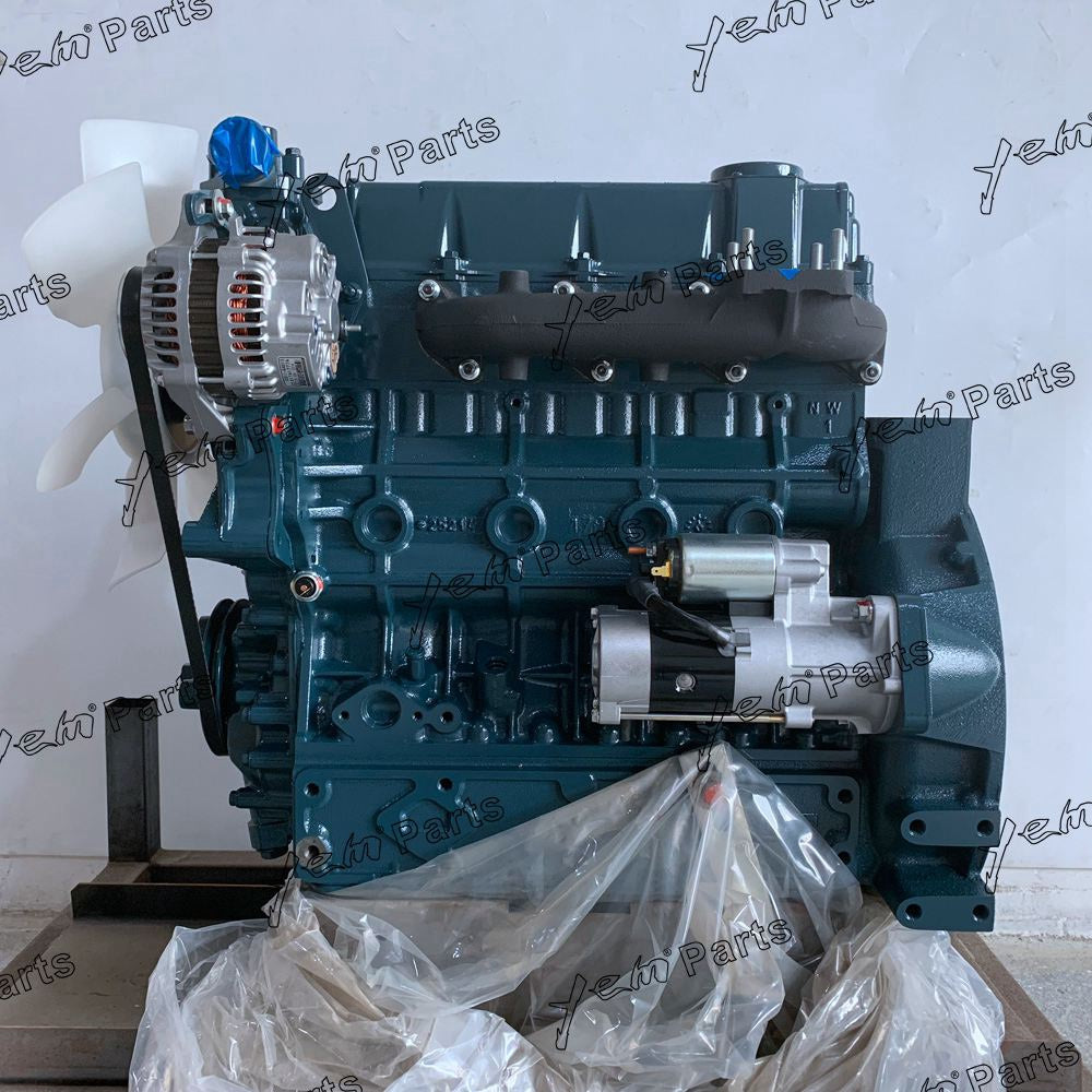V3300 V3300-IDI Complete Diesel Engine Assy 2FG0156 1800RPM 38.3KW For Kubota