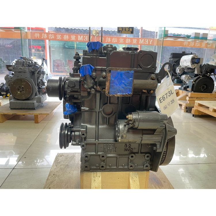 E673L Complete Diesel Engine Assy 00331 For Shibaura