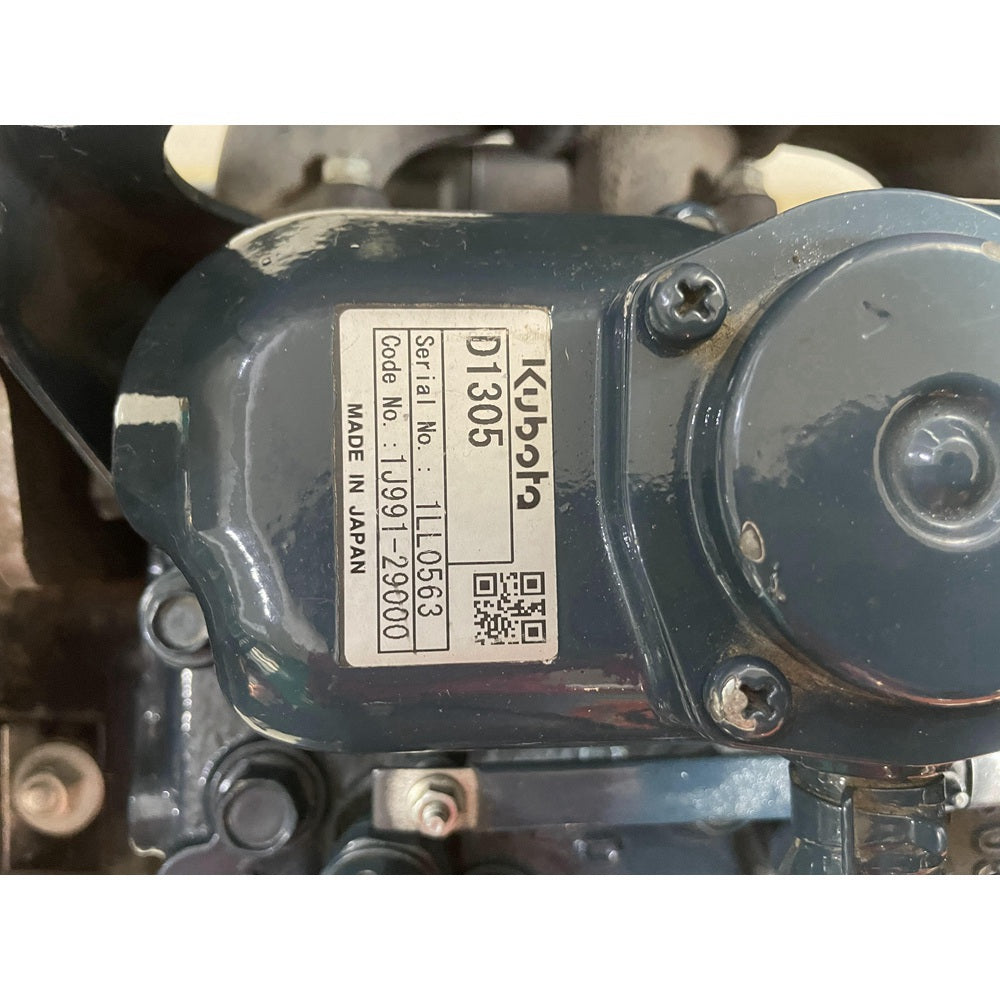 D1305 Complete Diesel Engine Assy 1LL0563 2600RPM 18.2KW For Kubota