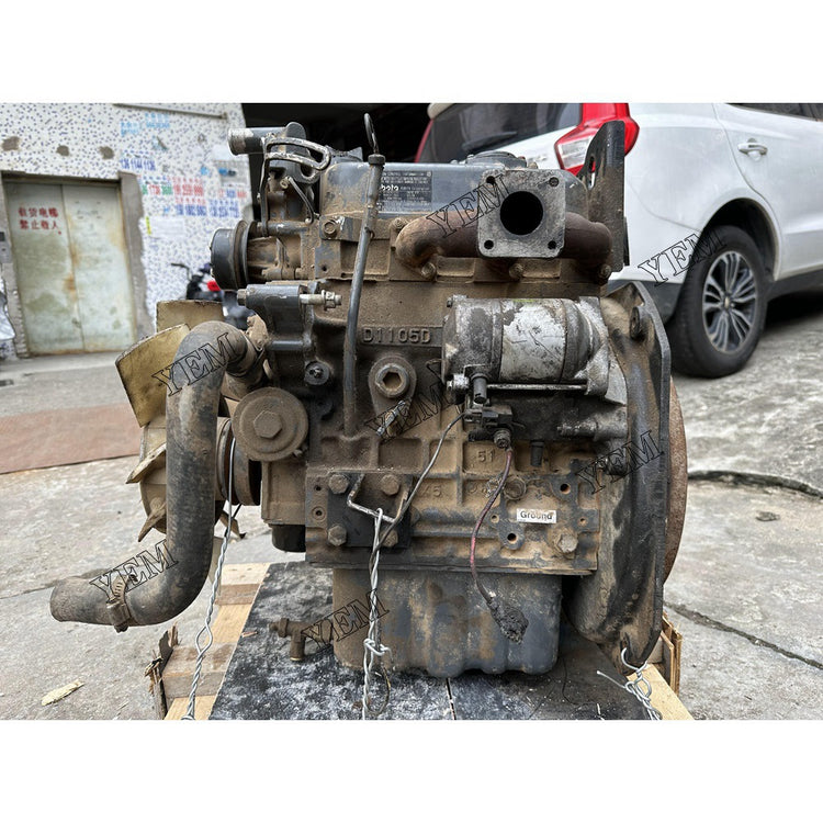 D1105 Complete Diesel Engine Assy BU7642 2200RPM 14.2KW For Kubota