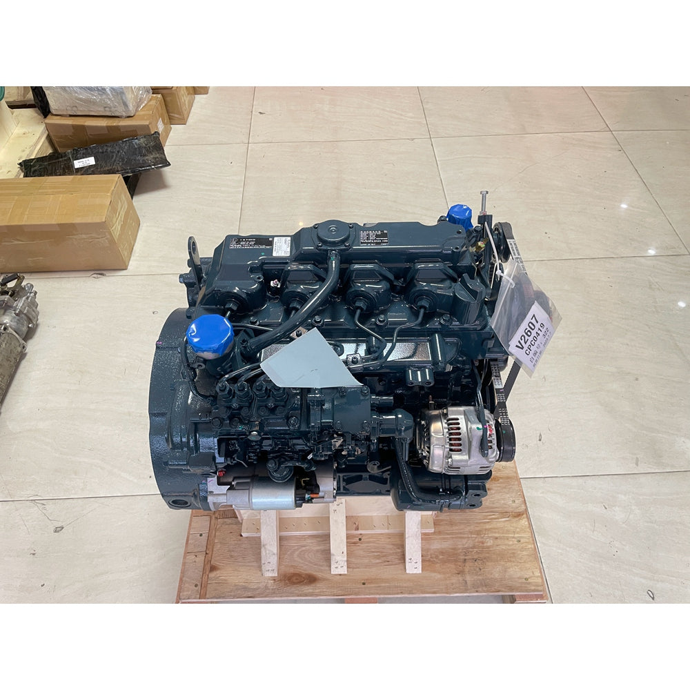 V2607 Complete Diesel Engine Assy CPC0419 2600RPM 36.0KW For Kubota